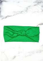 Green Knot Headband
