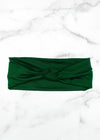 Green knot headband