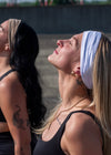 Mushroom Gray Extra Wide Yoga Headband