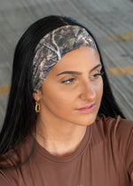 Hunting Camo Extra Wide Yoga Headband