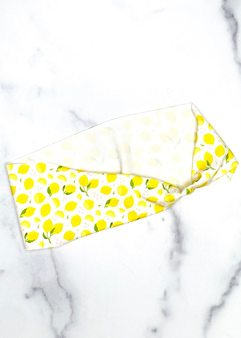 Lemon Yoga Headband