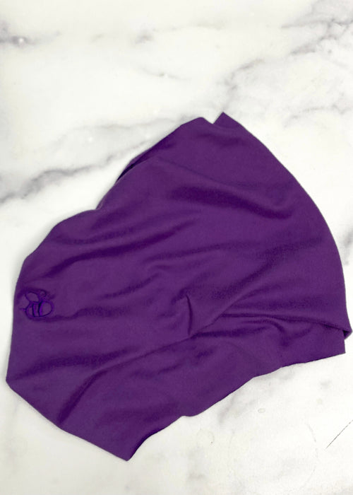 Purple Extra Wide Yoga Headband