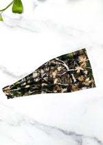 Hunting Camo Twist Headwrap