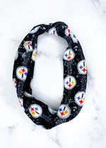 Upcycled Steelers Top Knot Headband
