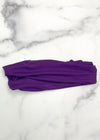Purple Extra Wide Yoga Headband