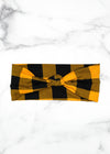 Yellow Flannel Knot Headband