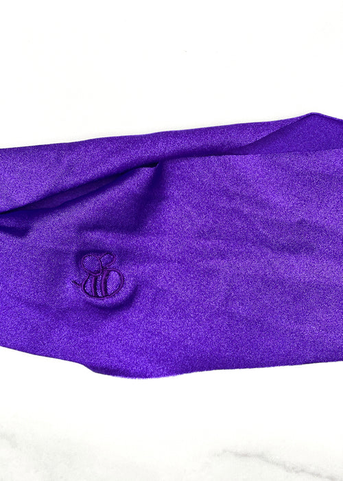 Violet Purple Yoga Headband