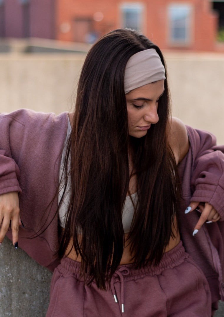 Vanilla Extra Wide Yoga Headband