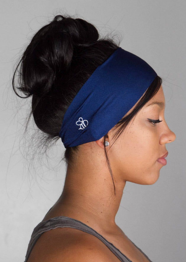 Twilight Blue No Ship Yoga Headband