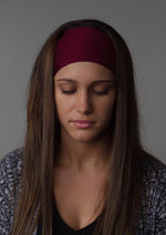 No Slip Crimson Antimicrobial Yoga Headband