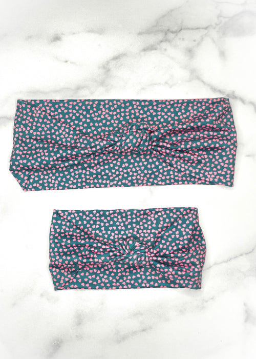 Mommy & Me Tiny Hearts Headbands