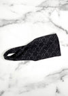 Nurse Headband Black and White Heart Rate