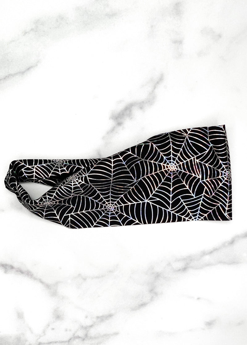 Spider Web Halloween Headband
