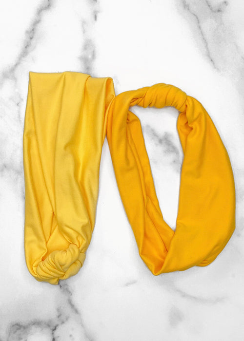 Yello Knotted Headbands