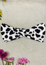 Cow Spots Twist Headwrap