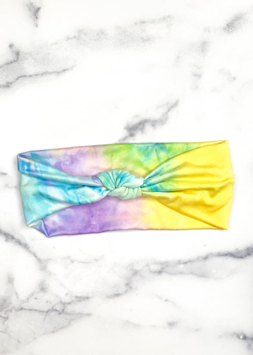 Tie Dye Knot Headband