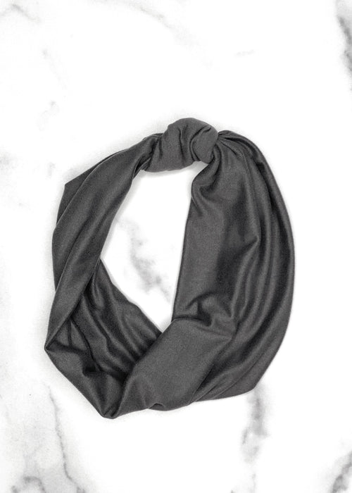 Knot Headband in Grey