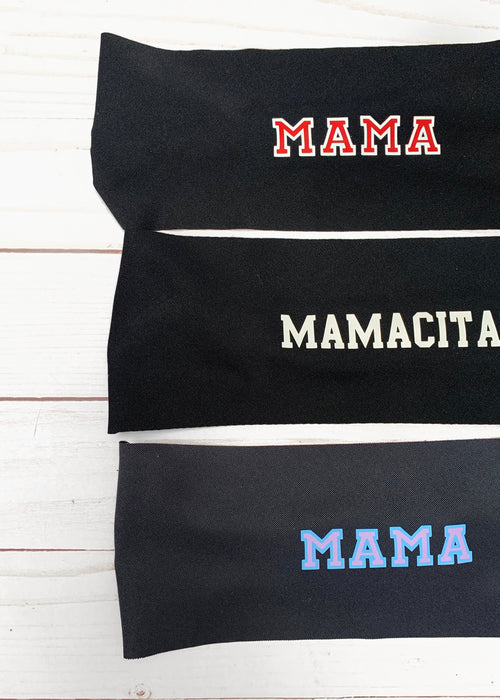 Mama Antimicrobial Yoga Headbands