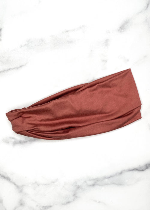 Mauve Twist Headwrap