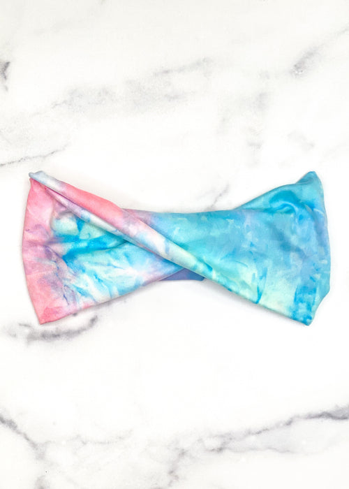 Tie Dye Twist Headband 