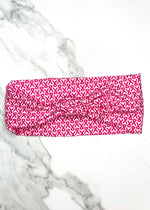 Pink Ribbon Breast Cancer Awareness Headband