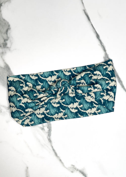 Ocean Knotted Headband