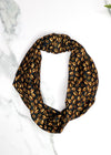 Coffee Bean Printed Knot Headband