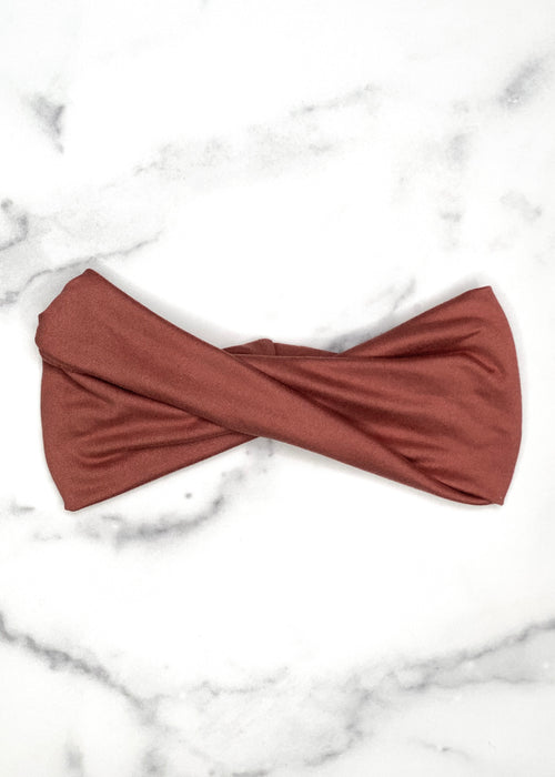 Mauve Twist Headwrap