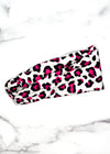 Twist Headband in Pink Cheetah