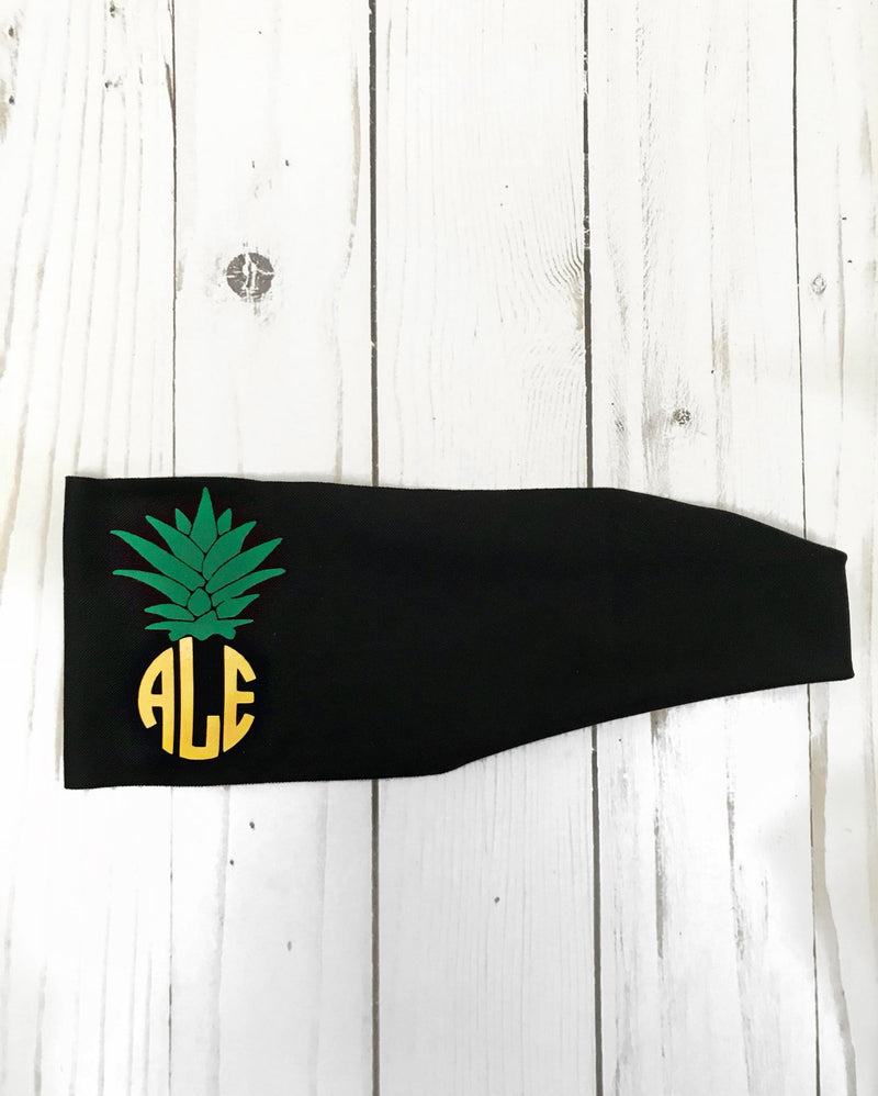 CUSTOM monogrammed yoga headbands