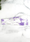 Twisted Headband in Purple Tie Dye