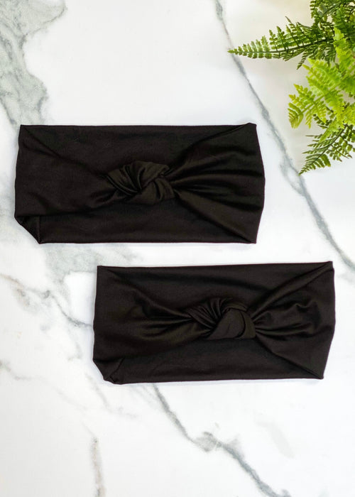 Black Knot Headband by MandaBees