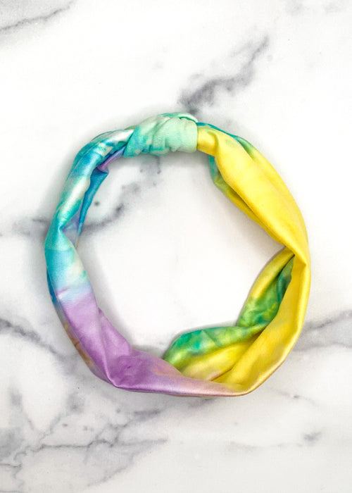 Tie Dye Knot Headband