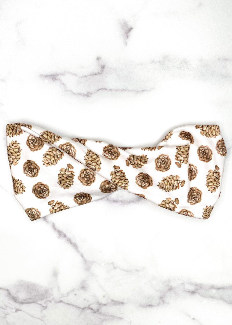 Holiday Print Headband 