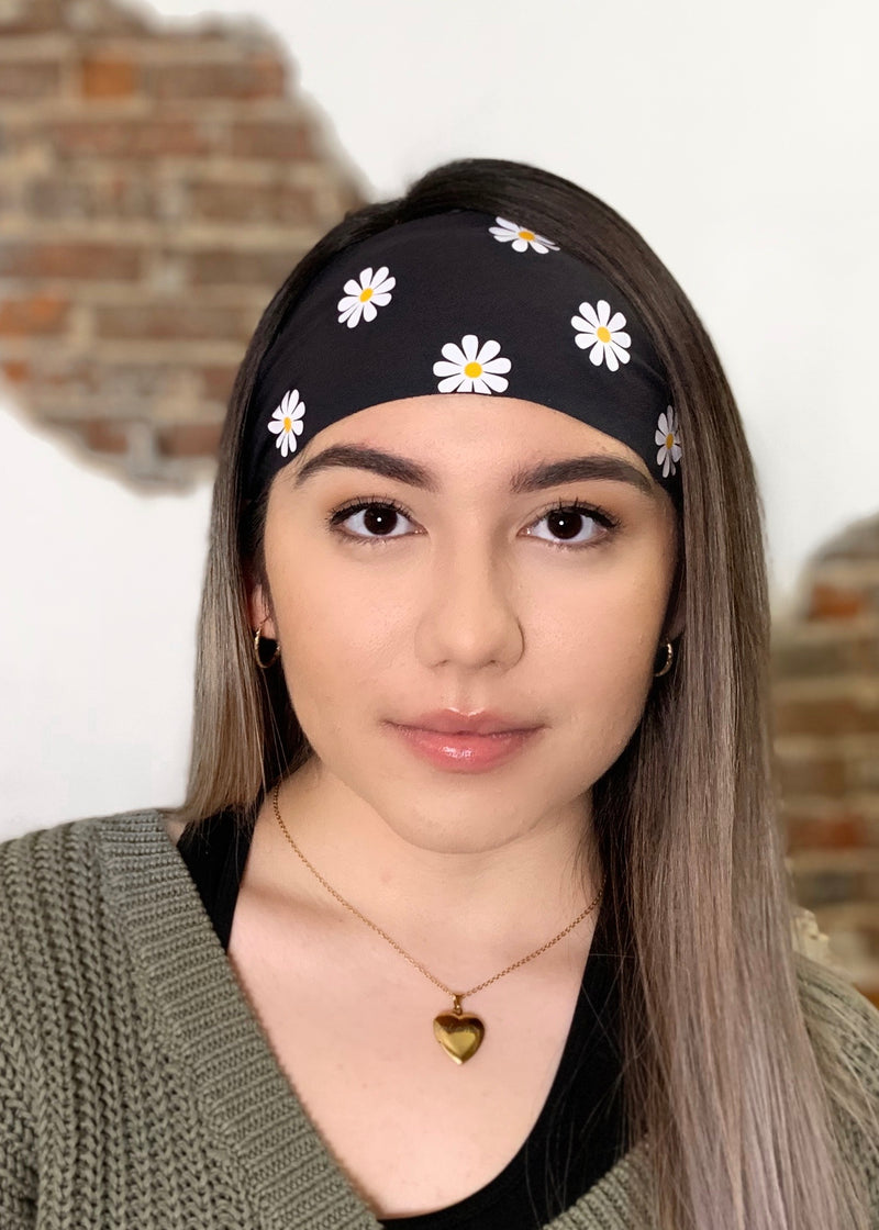 Daisies Yoga Headband