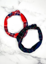 Flannel Knot Headbands