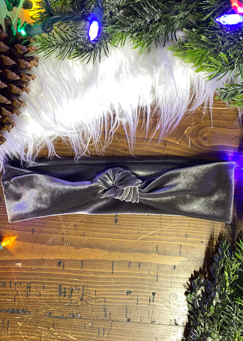 Silver Knot Headband