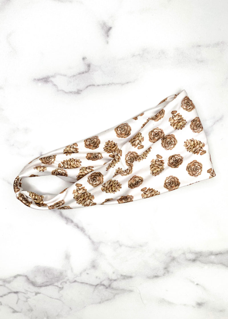 Holiday Print Headband 