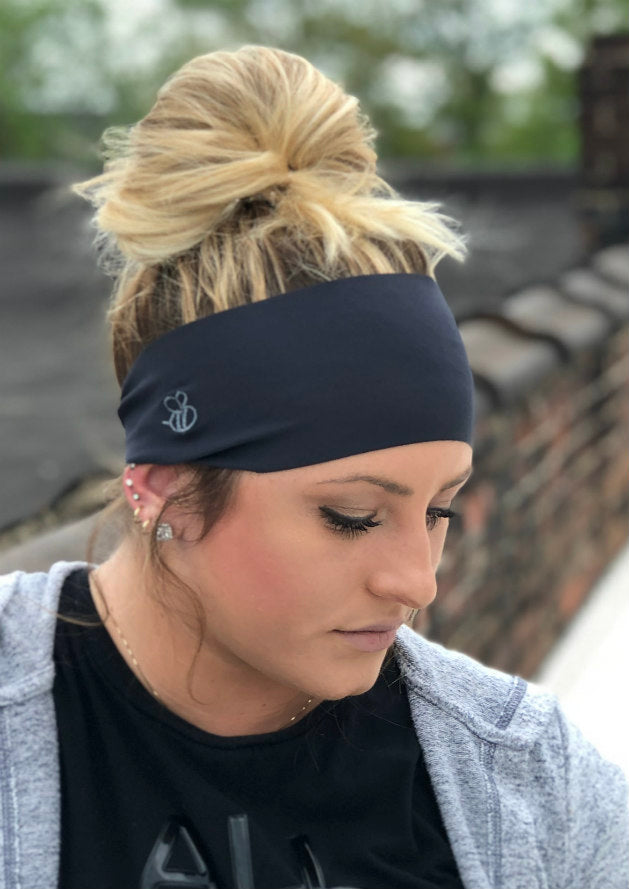 Slate Gray Yoga Headband